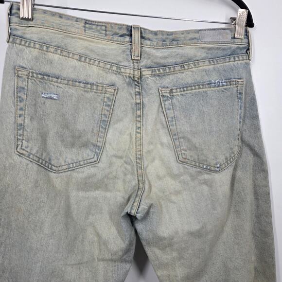 Ag Adriano Goldschmied Jeans 28 Womens Jodi Crop Acid Dirt Wash Denim Cotton - Picture 7 of 9